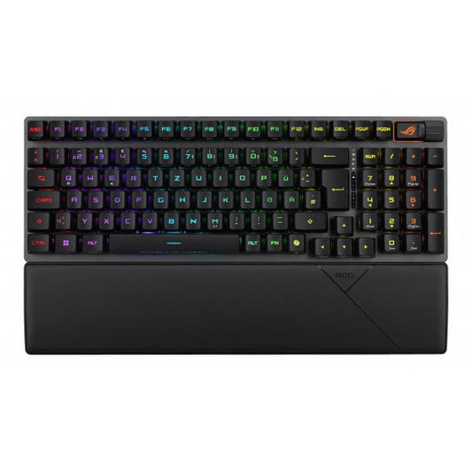 ASUS ROG Strix Scope II 96 RX Wireless tastiera Gaming USB + RF Wireless + Bluetooth Nero