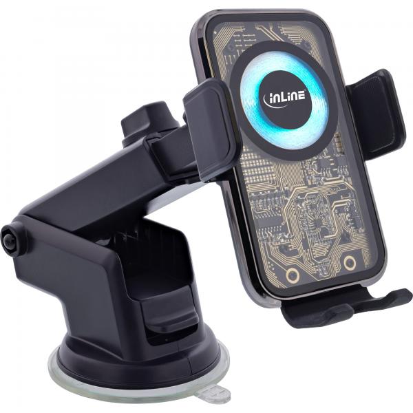 InLine 23156Q supporto per personal communication Supporto passivo Telefono cellulare/smartphone Nero, Multicolore