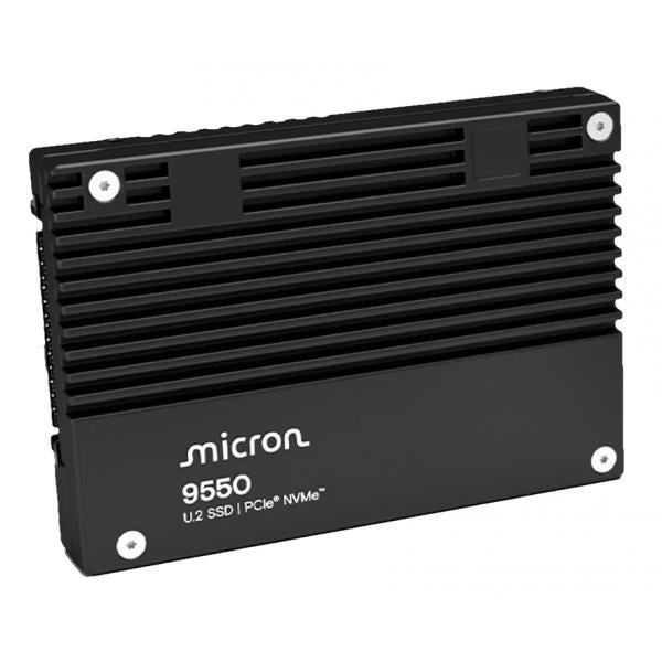 Micron 9550 PRO 15,4 TB U.2 PCI Express 5.0 NVMe 3D TLC NAND (15.36TB Micron 9550 PRO NVMe U.2 Enterprise SSD)