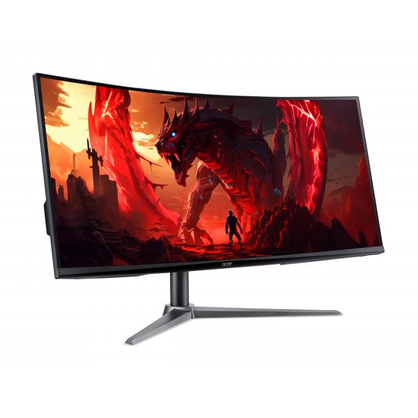 Acer Nitro ED0 ED340CU S3 Monitor PC 86,4 cm [34] 3440 x 1440 Pixel UltraWide Quad HD LED Nero (Acer ED340CUS3BMIIPX)