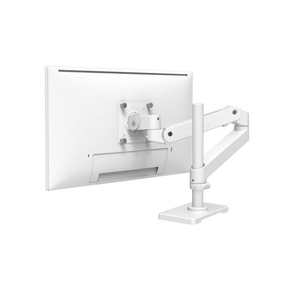 Ergotron LX Pro Series 45-695-290 Supporti a parete per TV 86,4 cm [34] Scrivania Bianco (Single monitor arm with tall pole - For screens sized up to 34 - Weight Capacity: 4 to 22 lbs [1.8 to 10 kg].