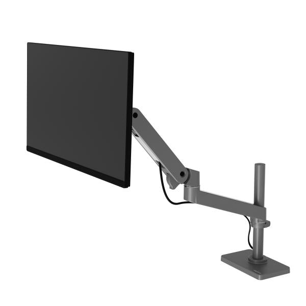 Ergotron LX Pro Series 45-695-293 Supporti a parete per TV 86,4 cm [34] Scrivania Grigio scuro (Single monitor arm with tall pole - For screens sized up to 34 - Weight Capacity: 4 to 22 lbs [1.8 to 1