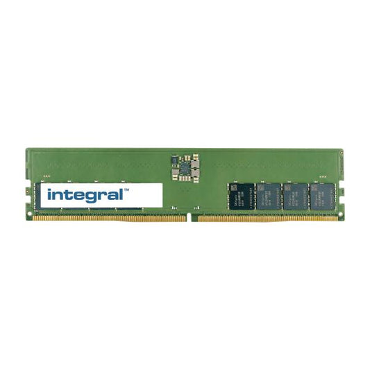 Integral M323R2GA3DB0-CWMOD-IN memoria 16 GB 1 x 16 GB DDR5 5600 MHz (16GB PC RAM MODULE DDR5 5600MTs PC5-44800 UNBUFFERED NON-ECC DIMM 1.1V 2GX8 CL46 INTEGRAL)