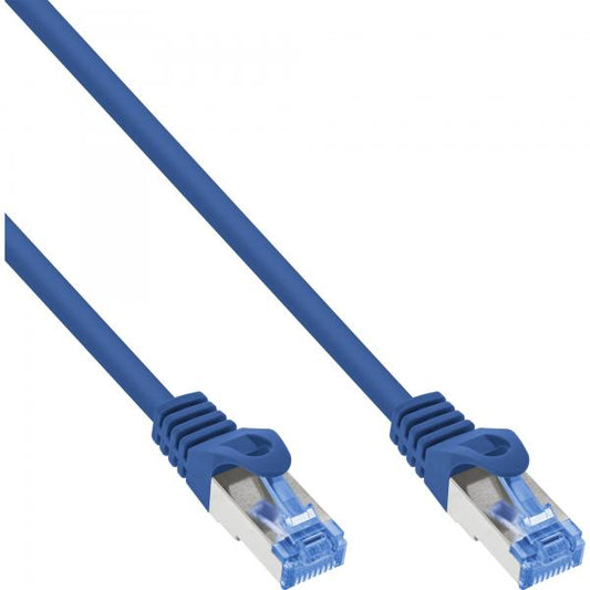 InLine 72600B cavo di rete Blu 10 m Cat6a S/FTP (S-STP)