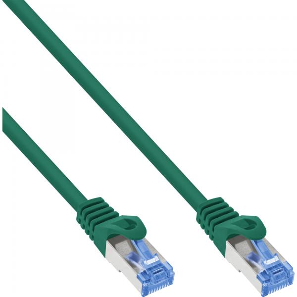 InLine 72655G cavo di rete Verde 0,5 m Cat6a S/FTP (S-STP)