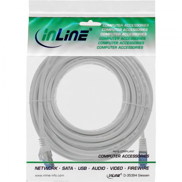InLine 72607 cavo di rete Grigio 7,5 m Cat6a S/FTP (S-STP)