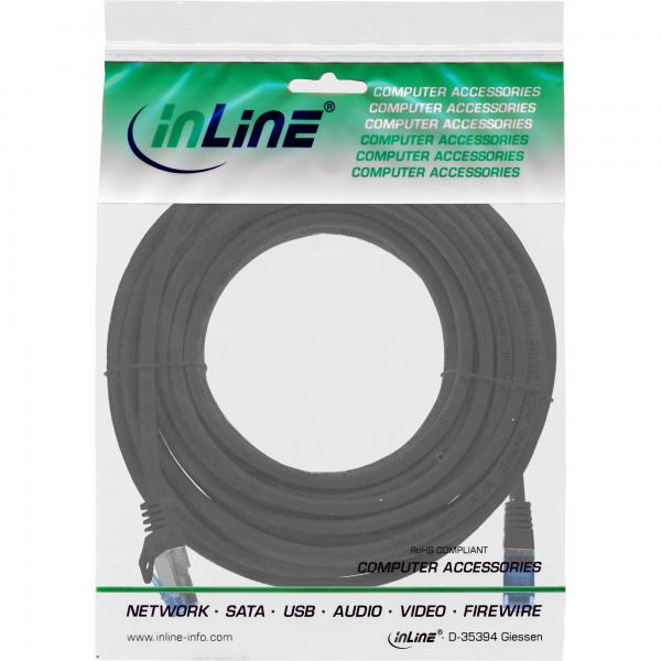 InLine 72605S cavo di rete Nero 5 m Cat6a S/FTP (S-STP)