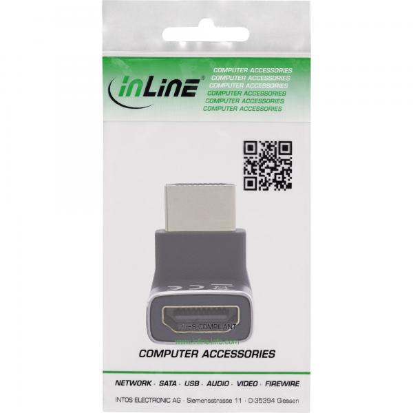 InLine 17991G adattatore per inversione del genere dei cavi HDMI A Nero, Grigio