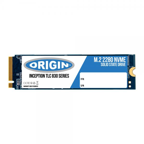Origin Storage L85354-002-OS drives allo stato solido 256 GB M.2 PCI Express 3.0 NVMe 3D TLC (Origin Inception SSD 256GB NVMe M.2 3D TLC 80mm)
