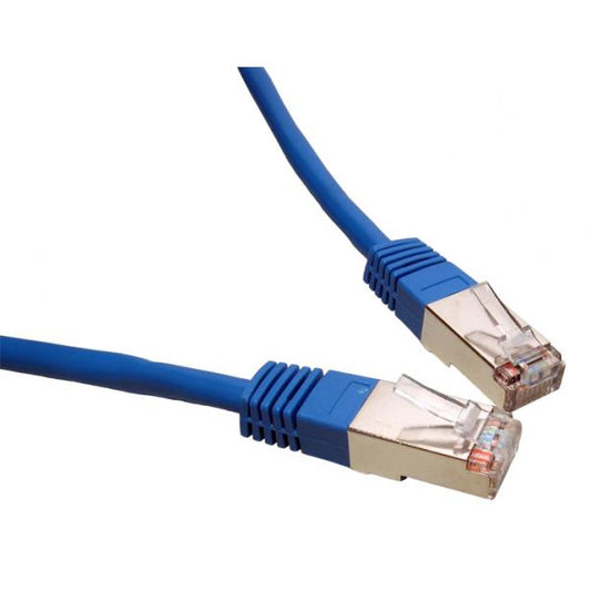 1m Cat5e Shielded Patch Cable - Blue