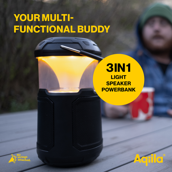 Aqiila 406038 altoparlante portatile e per feste Altoparlante portatile stereo Nero 20 W