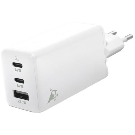 Aqiila Chargebird W3 Universale Bianco AC Ricarica rapida Interno
