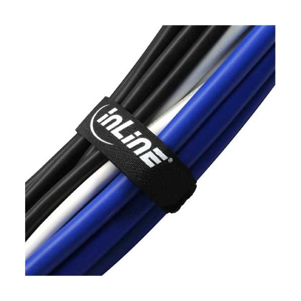 InLine 59945I fascetta Nero 10 pezzo(i)