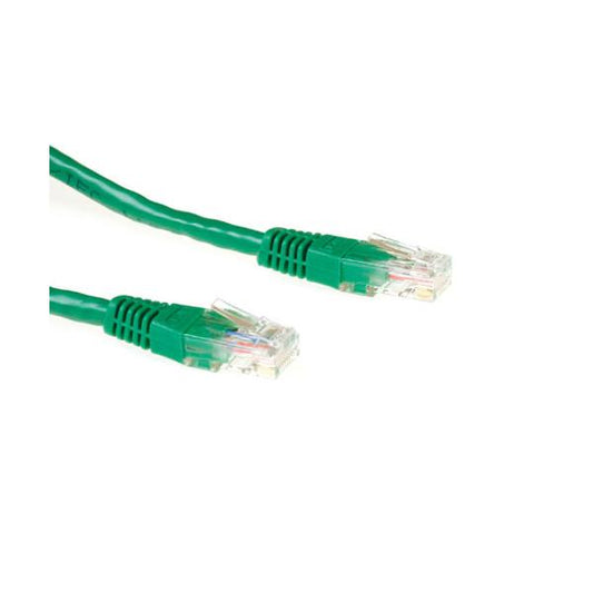 ACT CAT6A UTP 1.5m cavo di rete Verde 1,5 m U/UTP (UTP)