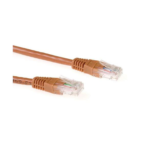 ACT CAT6A UTP 15m cavo di rete Marrone U/UTP (UTP)