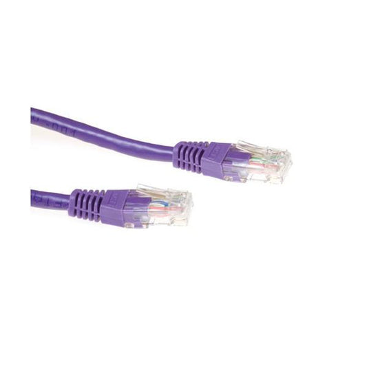 ACT CAT6A UTP 10m cavo di rete Porpora U/UTP (UTP)