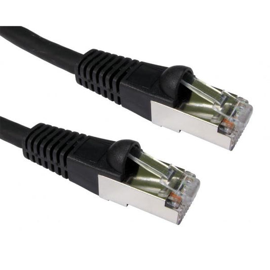 10m Cat6A Patch Cable - Black