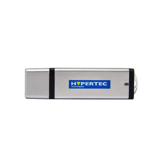 Hypertec HYFLUSB048GB-BE unit flash USB 8 GB USB tipo A 2.0 Argento (Hypertec 8GB USB2.0 EnCryptPLUS HyperDrive AES-256 Edition [5Years warranty])