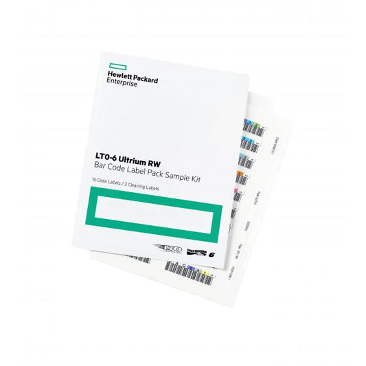 Hewlett Packard Enterprise Q2013A etichetta media per archiviazione 110 pz Etichetta autoadesiva
