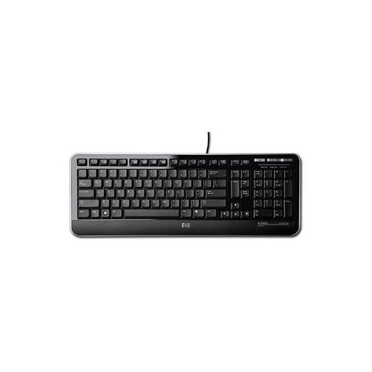 HP QY776AA tastiera USB Nero
