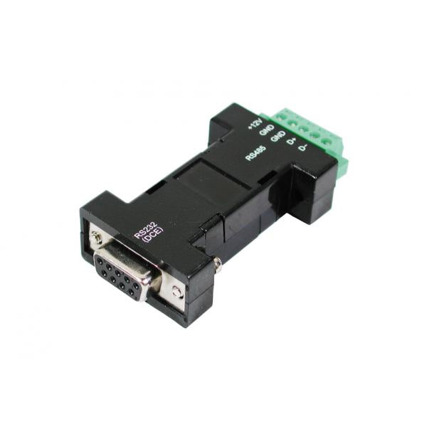EXSYS EX-47901 RS-232 RS-485 Nero convertitore/ripetitore/isolatore seriale