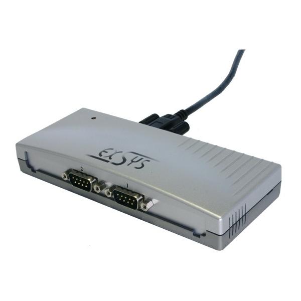 EXSYS USB 2.0 to 2S Serial RS-232 ports scheda di interfaccia e adattatore