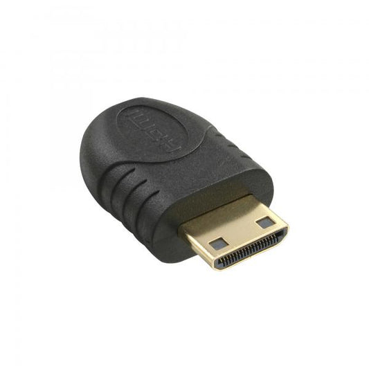 InLine Adattatore Mini HDMI Typ C maschio a Micro HDMI Typ D femmina, dorato