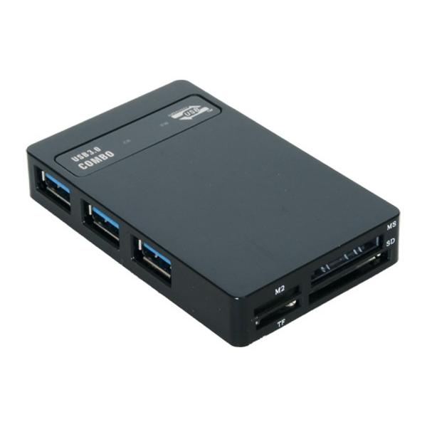 EXSYS EX-1635 lettore di schede Nero USB 3.2 Gen 1 (3.1 Gen 1)