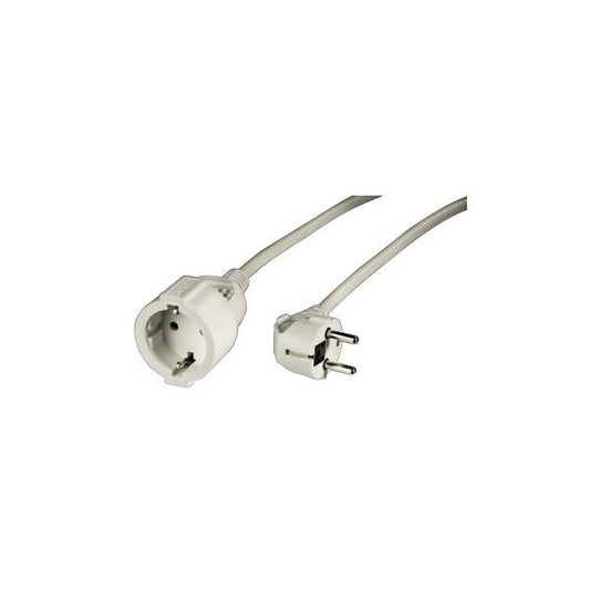 Hama 00047867 prolunghe e multiple 10 m 1 presa(e) AC Bianco