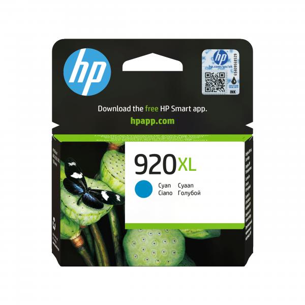 HP Cartuccia originale inchiostro ciano ad alta capacità 920XL