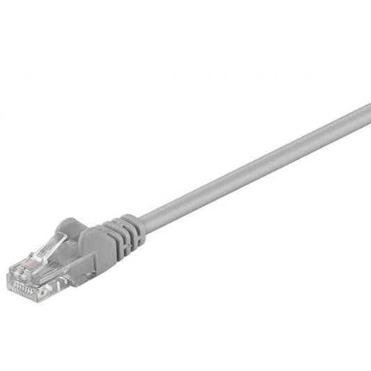Goobay 68362 cavo di rete Grigio 20 m Cat5e U/UTP [UTP] (Goobay 68362 CAT 5e patch cable, U/UTP)