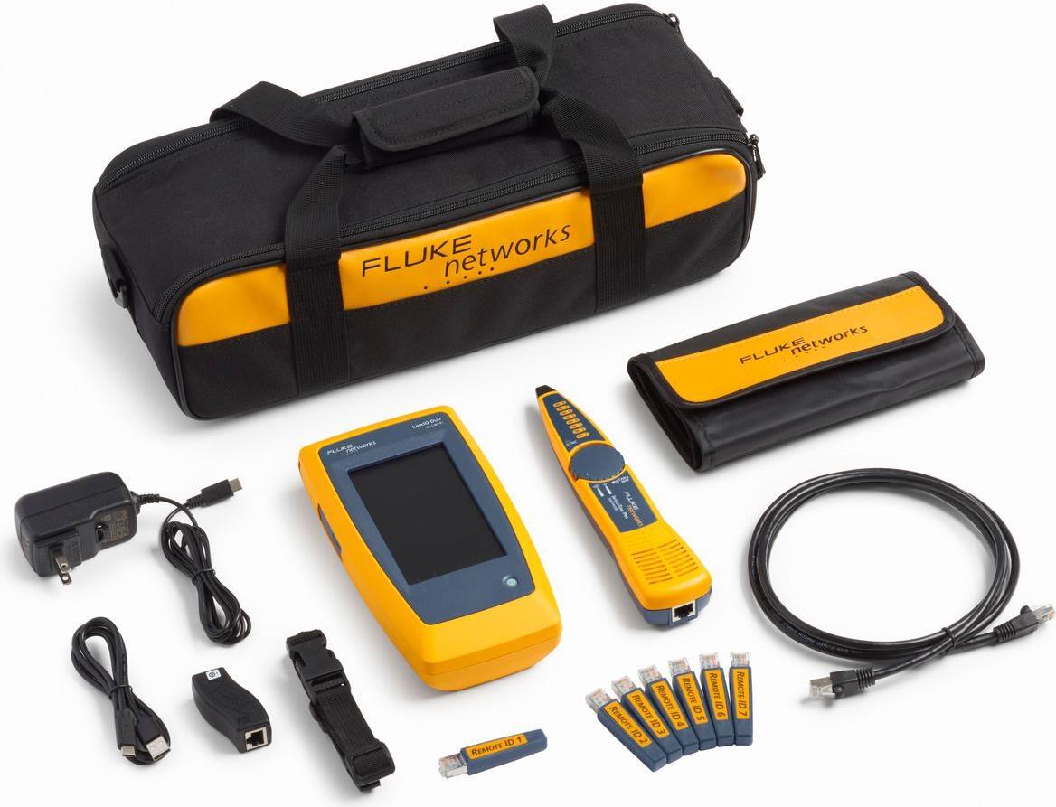 Fluke Networks LIQ-DUO-KIT-H6-EU Netzwerktester Passend fr Netzwerk-Spezifikationen CAT 4 (6029296)