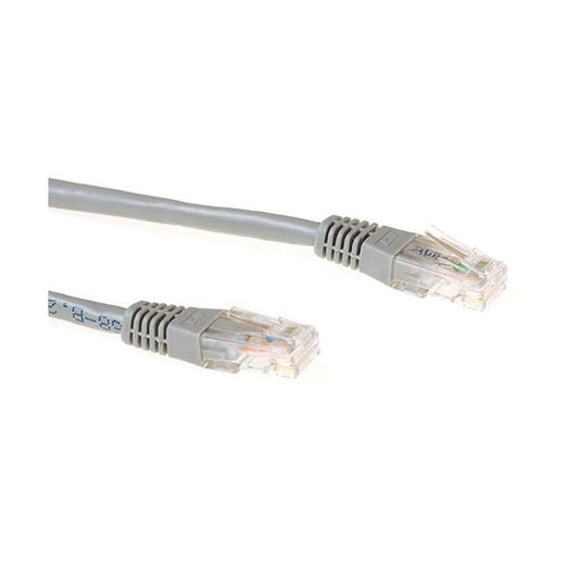 ACT 7.00m Cat6a UTP cavo di rete Grigio 7 m U/UTP (UTP)