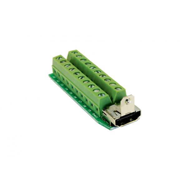 EXSYS EX-49065 cable gender changer HDMI 20p Verde, Argento