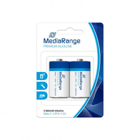MediaRange MRBAT108 household battery Single-use battery C Alcalino 1,5 V