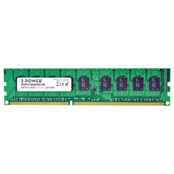2-Power MEM8602A memoria 4 GB 1 x 4 GB DDR3L Data Integrity Check [verifica integrit dati] (4GB DDR3L 1600MHz ECC + TS UDIMM)