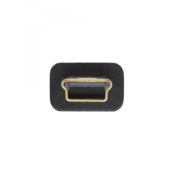 InLine Cavo USB 2.0 Mini, A M / Mini B M (5pol.), 1,5m, dorato, nero