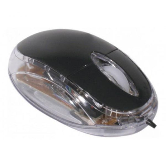 CUC Exertis Connect 320300 mouse USB tipo A Ottico 800 DPI Ambidestro