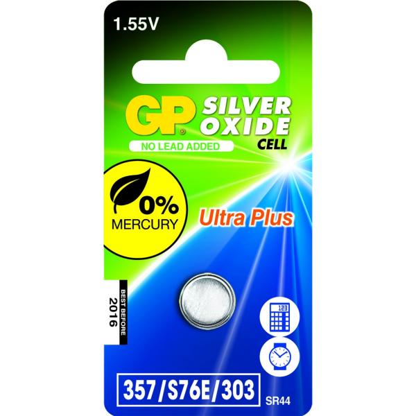 GP Batteries Silver Oxide Cell 357 Single-use battery SR44 Ossido d'argento (S) 1,55 V