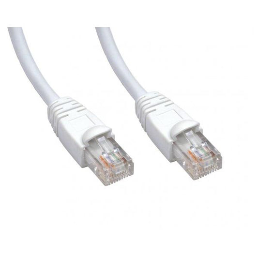 3m Snagless Cat5e Patch Cable - White