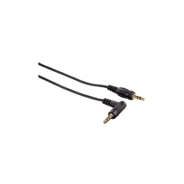 Hama Jack Cable, Plug - Plug, 3.5 mm, 0.75 m cavo audio 0,75 m 3.5mm Nero