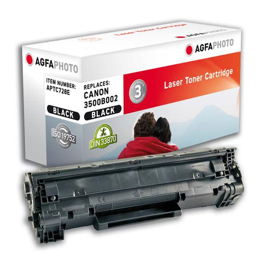 AgfaPhoto APTC728E cartuccia toner Nero 1 pezzo(i)