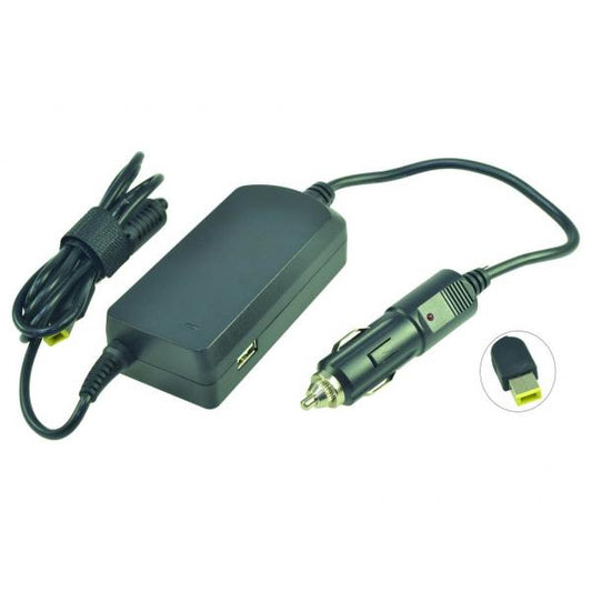 2-Power CCC0729G adattatore e invertitore Auto 45 W Nero (DC Car Adapter 20V 2.25A 45W)