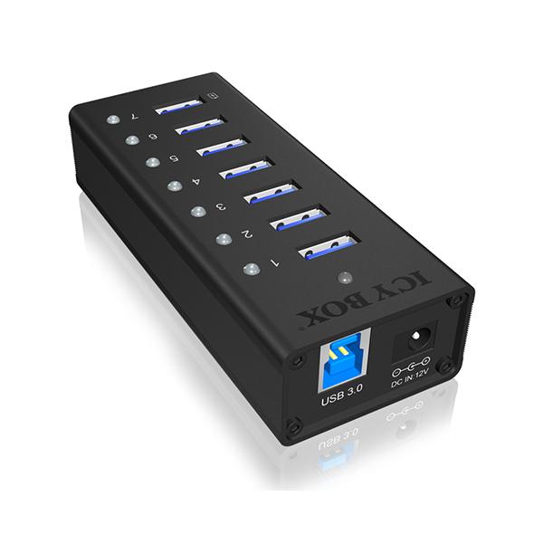 ICY BOX IB-AC618 5000 Mbit/s Nero