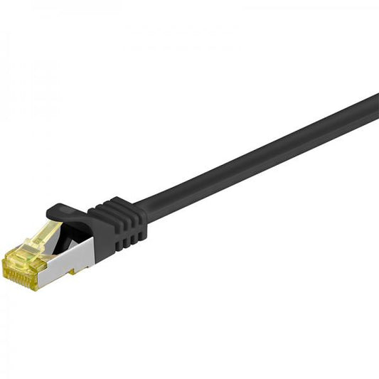 Goobay RJ-45 CAT7 15m cavo di rete Nero S/FTP [S-STP] (goobay patchkabel - 15 m - sort)