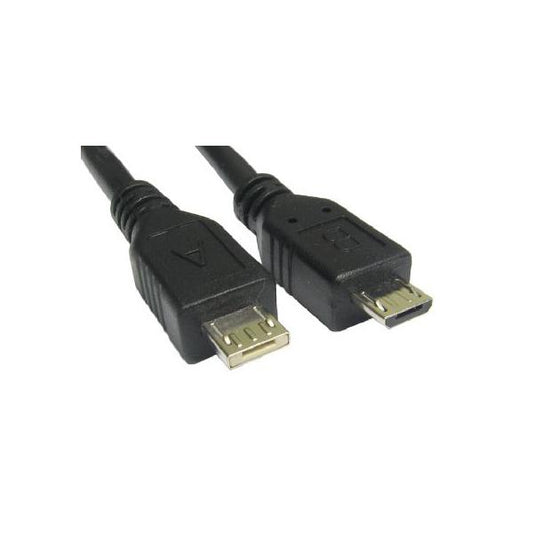 1.8m USB 2.0 Micro A [M] to Micro B [M] Data Cable