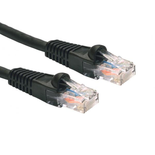 0.5m Snagless Cat6 LSZH Patch Cable - Black