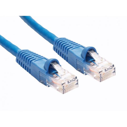 0.5m Snagless Cat6 LSZH Patch Cable - Blue