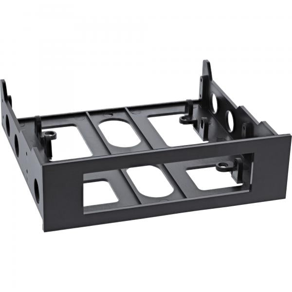 InLine Adattatore 1x FDD Floppy o Cardreader da 3,25" a Slot Bay da 5,25", nero