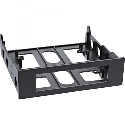 InLine Adattatore 1x FDD Floppy o Cardreader da 3,25" a Slot Bay da 5,25", nero